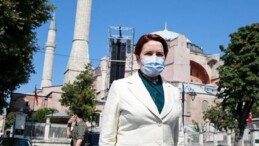 İYİ Parti Başkanı Akşener Ayasofya ziyaretinde milli vicdanda yer bulan kahramanlarımızı yad etti