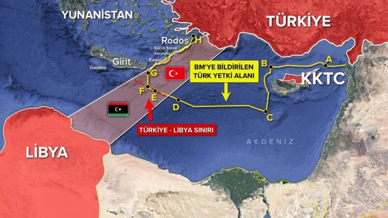 BM, Türkiye Libya arasında imzalanan deniz yetki alanları anlaşmasını onayladı