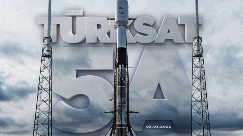 Türkiye’nin yeni Türksat 5A Uydusu, ABD’den fırlatıldı