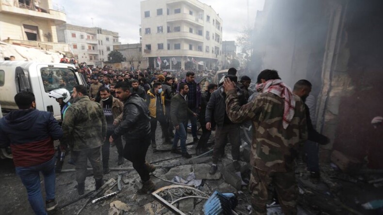 Suriye’de, Bab ve Azez’e düzenlenen terör saldırıları yine sivilleri hedef aldı