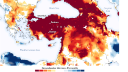 NASA Türkiye yer altı su kaynakları haritasını yayınladı; hızla kuraklığa gidiyoruz!