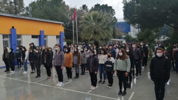 Hedef Lisesi, Çanakkale Zaferini ve Şehitlerini Unutmadı