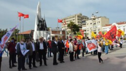 Manisa’da erken 1 Mayıs kutlaması