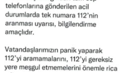 Su baskınlarında bile 112 kilitlendi