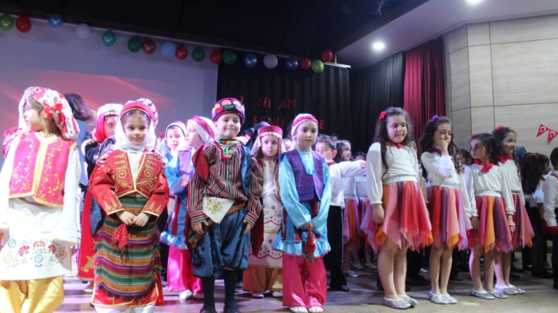 Murat Germen İlköğretim Okulu 23 Nisan’ı coşkuyla kutladı