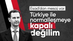 Beşar Esad’dan Türkiye ile normalleşme mesajı