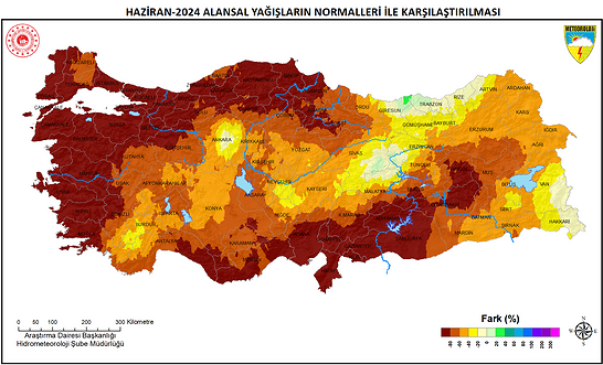 Türkiye Genelinde Haziran Yağmurları 23 Yılın En Düşüğünde!