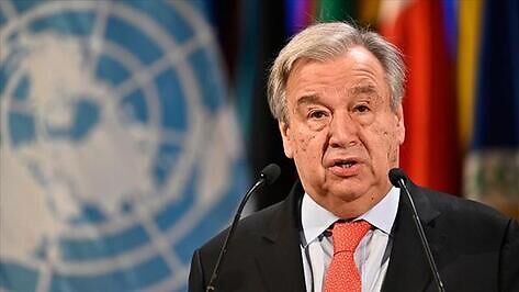 Guterres: ‘Deniz tam anlamıyla kaynıyor!’