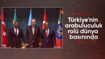 Türkiye’nin Somali-Etiyopya’daki arabuluculuk rolü dünya basınında gündem oldu